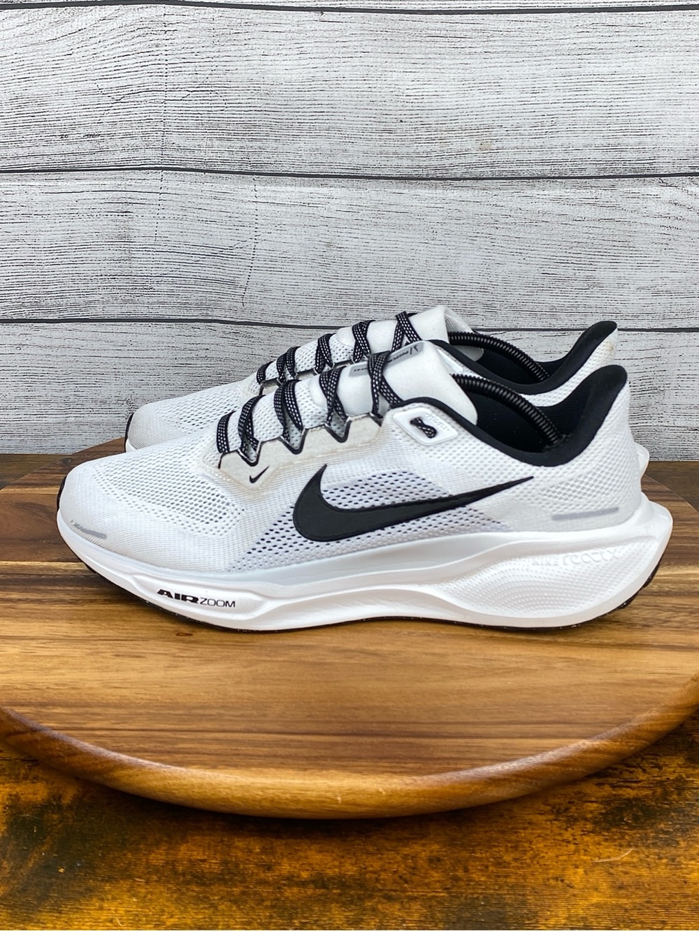 Nike Air Zoom Pegasus 41 White Black Running Shoes FD2722-105 Men’s Size 11